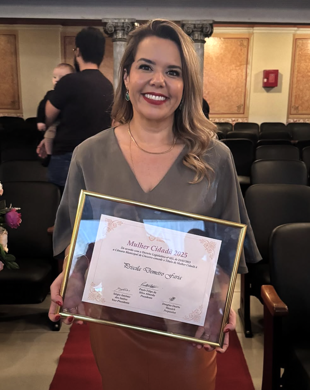 título mulher cidadã de cruzeiro